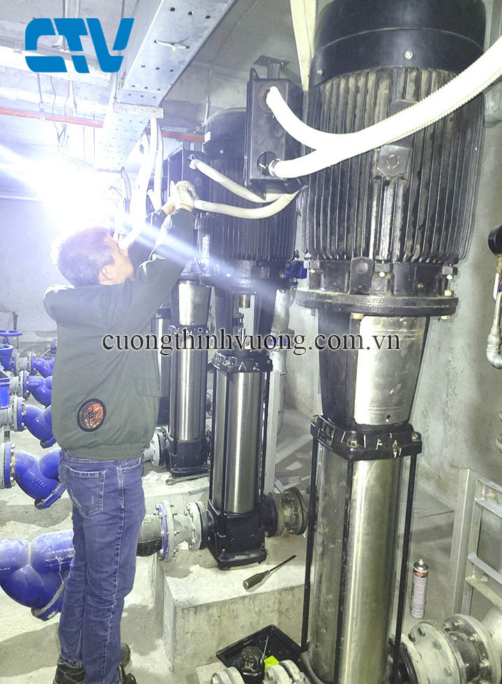 Sửa chữa, bảo dưỡng bơm trục đứng tại Hà Nội uy tín, chuyên nghiệp