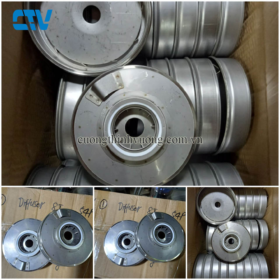 Cánh máy bơm đa tầng cánh bơm CNP, Simgle, Grundfos, Ewara...