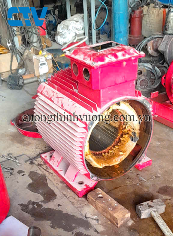 Dịch vụ quấn động cơ máy bơm công nghiệp công suất lớn