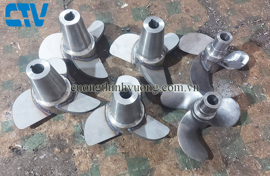 Gia công cánh khuấy thủy lực theo yêu cầu