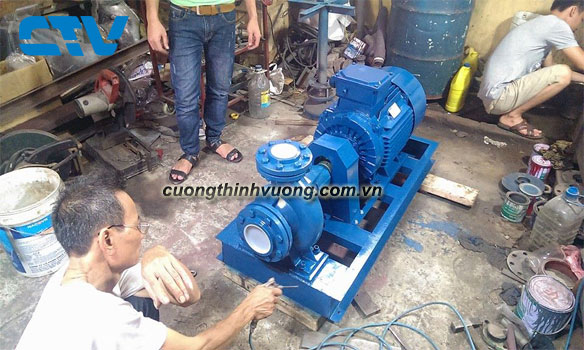 Khắc phục hiện tượng máy bơm nước bị xâm thực