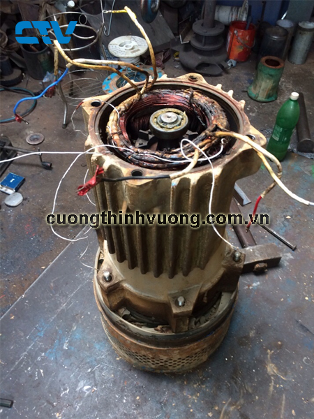 Quấn động cơ máy bơm công nghiệp chất lượng tốt nhất tại Hà Nội