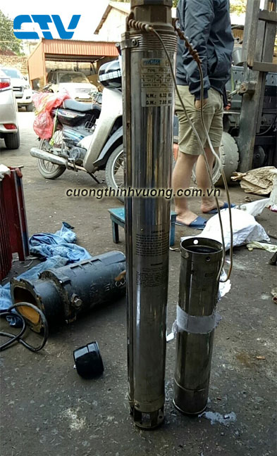Sửa máy bơm nước giếng khoan hoạt động không đủ áp lực và lưu lượng bị giảm