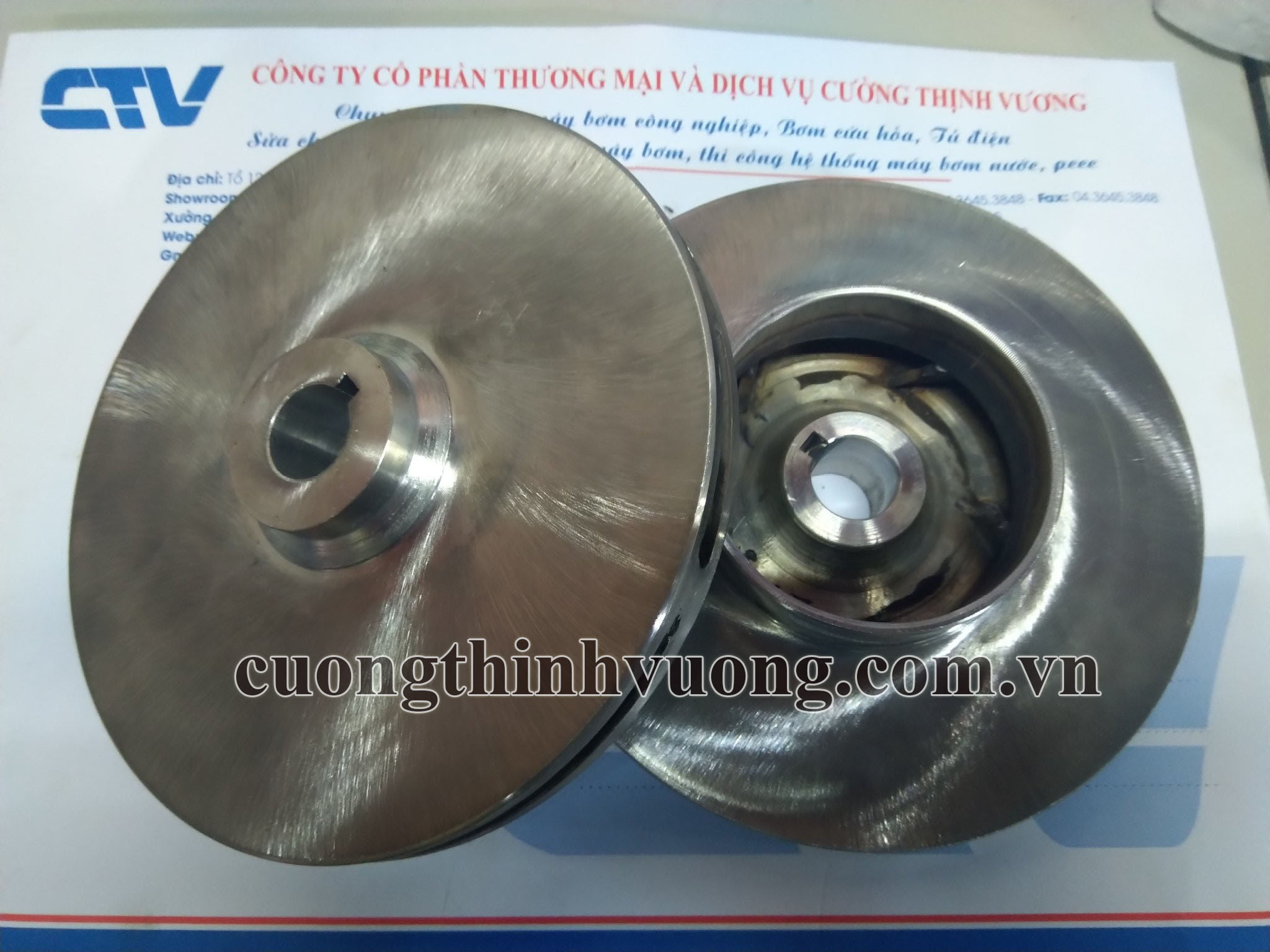 Sửa máy bơm nước khi bị hỏng cánh