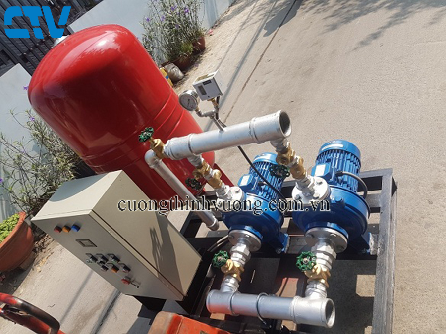 Cường Thịnh Vương thiết kế, lắp đặt tủ điện cho hệ máy bơm tăng áp tại Hà Nội