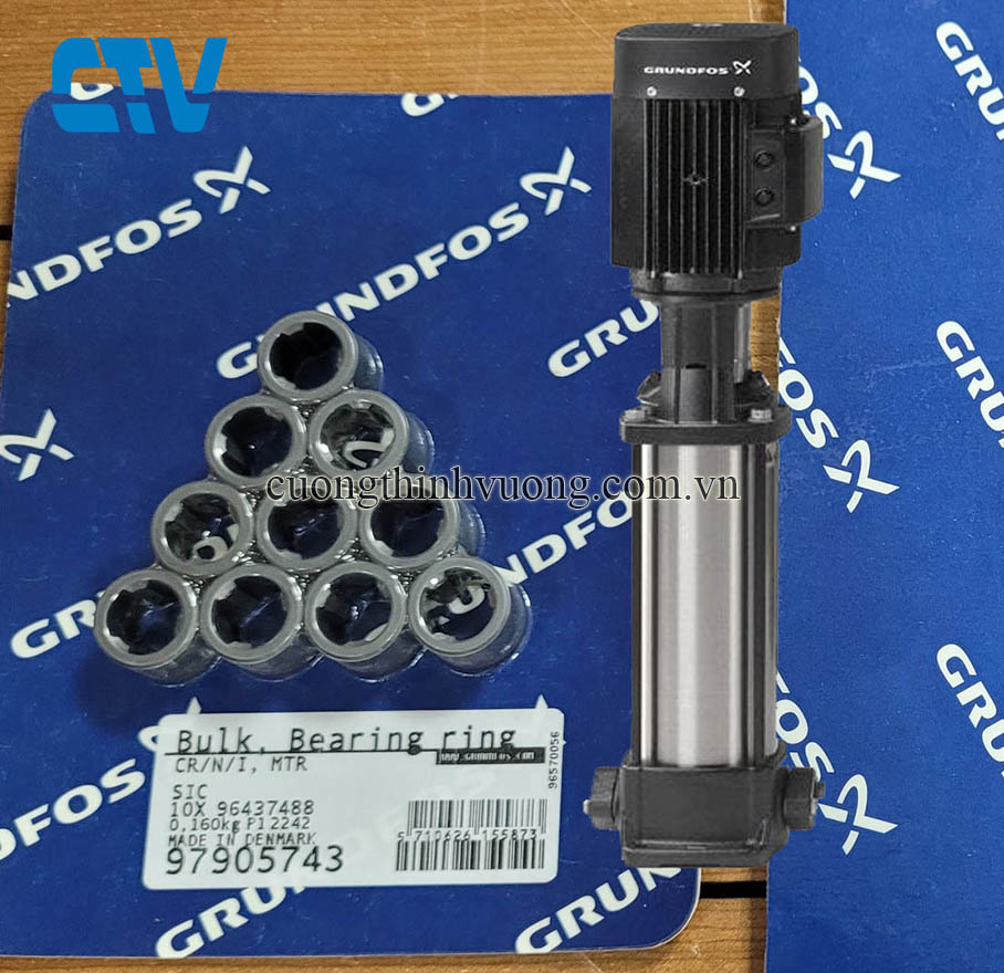 Bạc máy bơm, phụ kiện trục đứng Grundfos CR 3-2