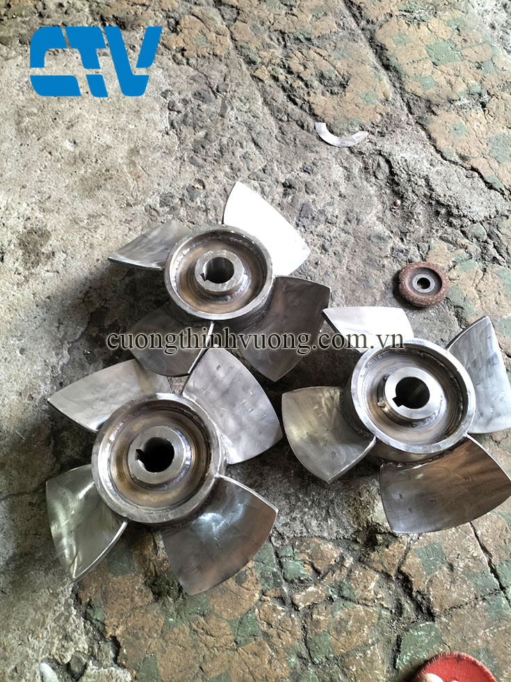 Gia công cánh máy bơm độ chính xác cao, đáp ứng yêu cầu kỹ thuật khắt khe